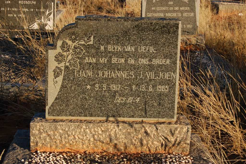 VILJOEN Johannes J. 1917-1965