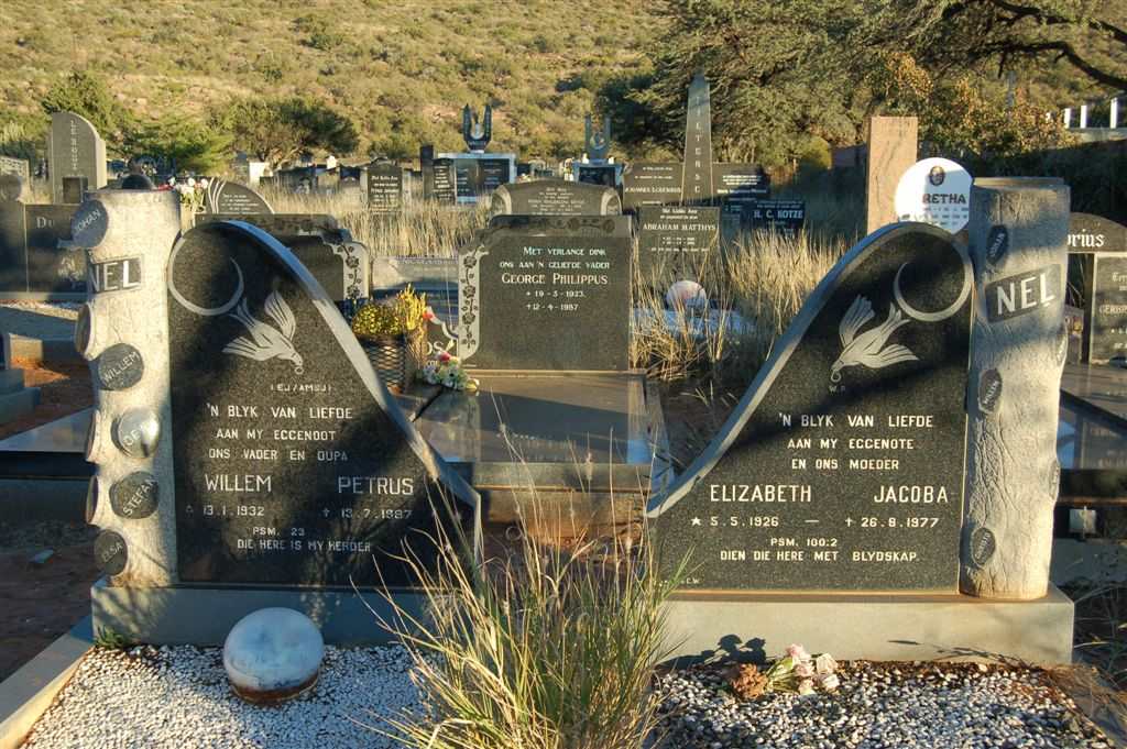 ? Willem Petrus 1932-1987 &amp; Elizabeth Jacoba 1928-1977