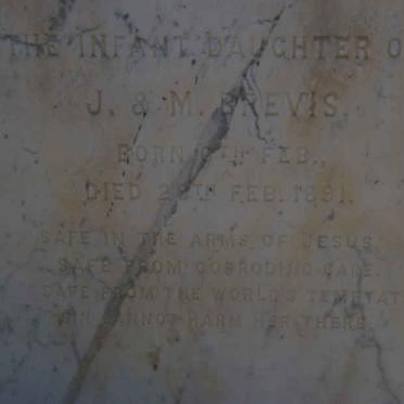 BREVIS Maria J. nee VISSER -1899 :: BREVIS 1891-1891