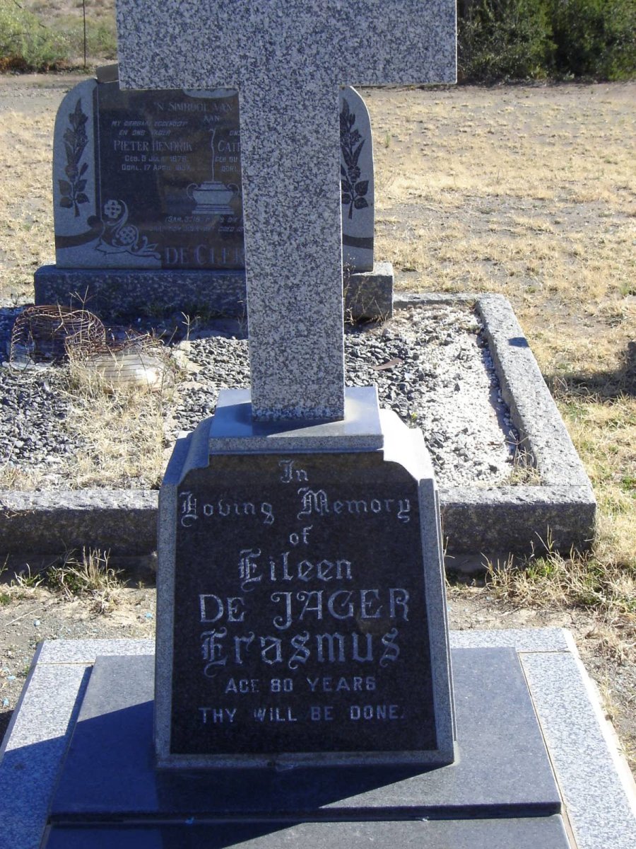 ERASMUS Eileen, de Jager
