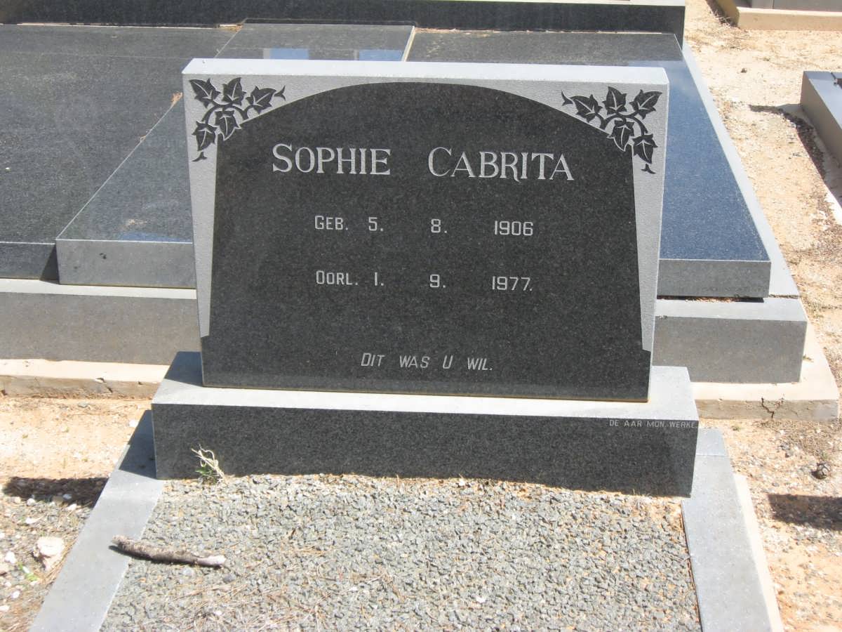 CABRITA Sophie 1906-1977