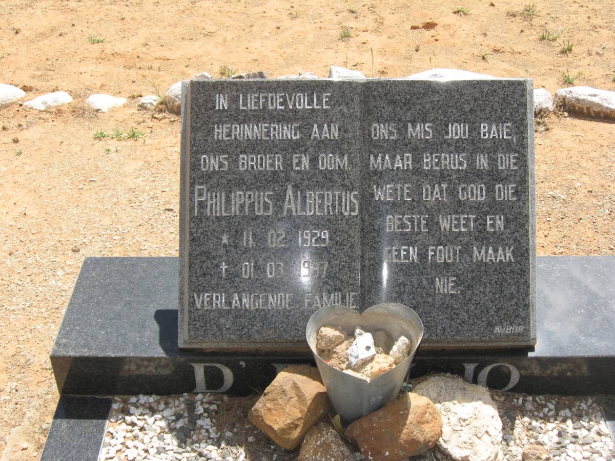 D' EMILJO Philippus Albertus 1929-1997