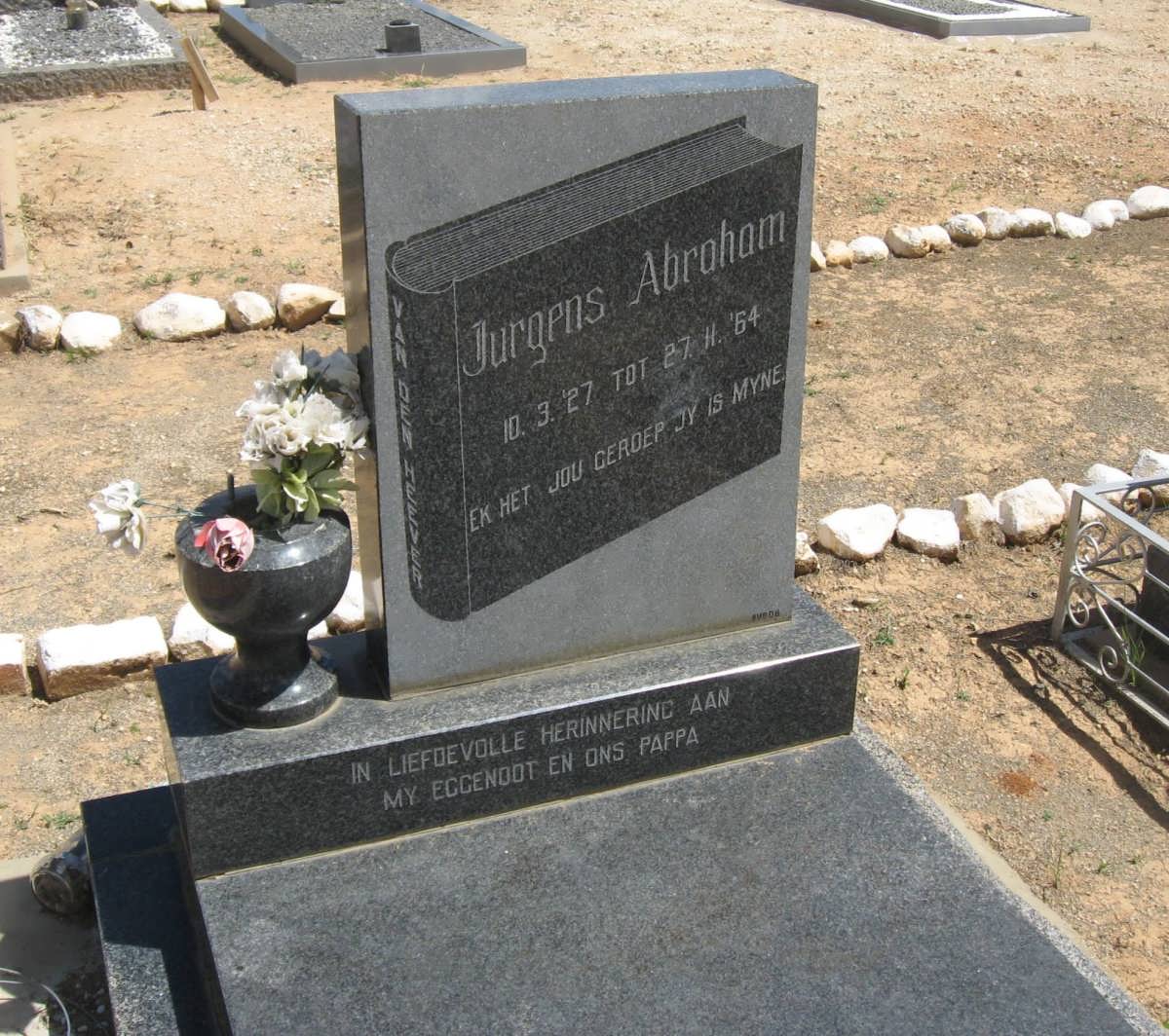 HEEVER Jurgens Abrahams, van den 1927-1964