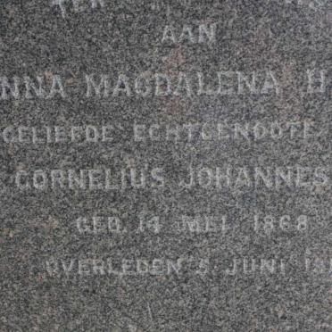 HUGO Anna Magdalena 1868-1911 