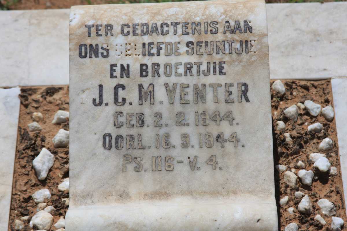 VENTER J.C.M. 1944-1944