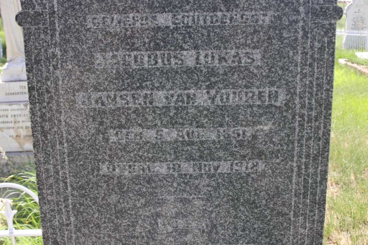 VUUREN Jacobus Lukas, Jansen van 1851-1918