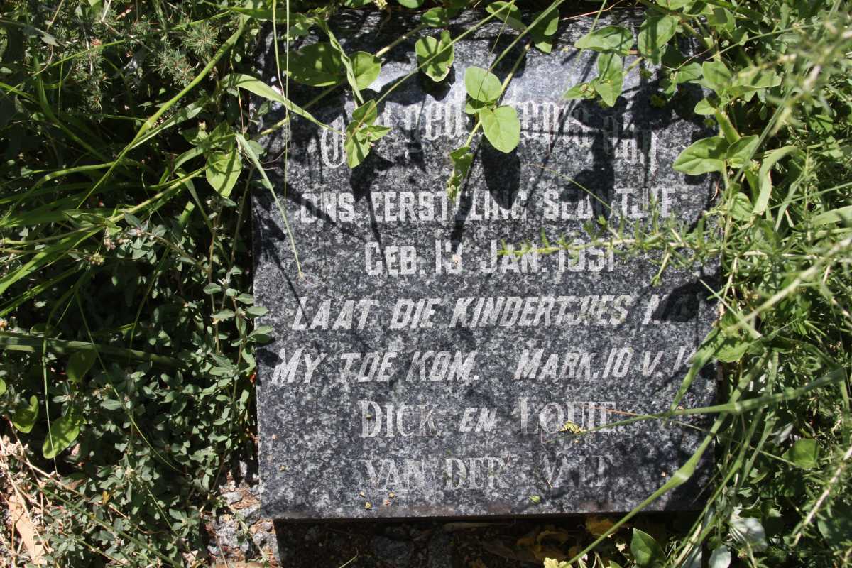WALT  ?,  van der 1951-