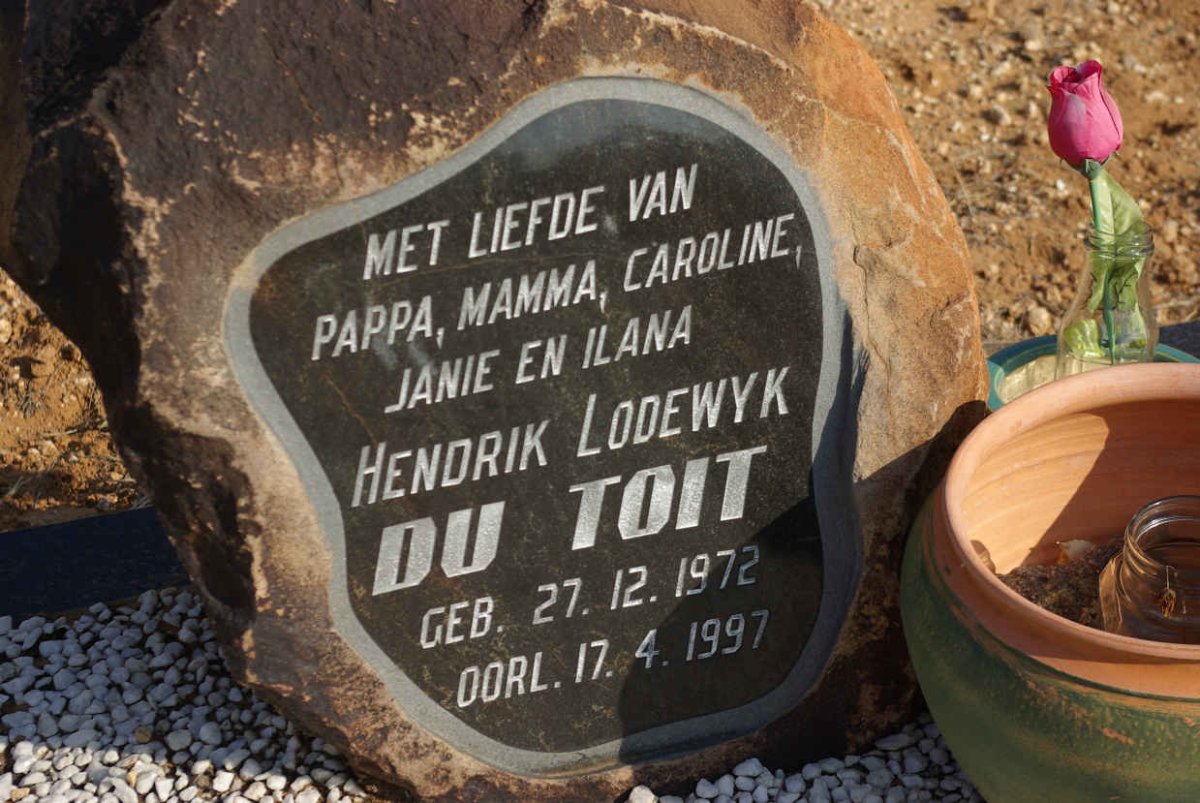 TOIT Hendrik Lodewyk, du 1972-1997