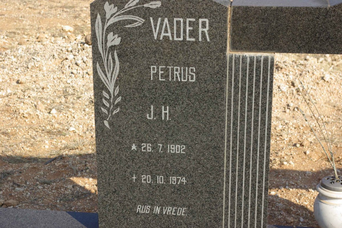 LINDE Petrus J.H., van der 1902-1974