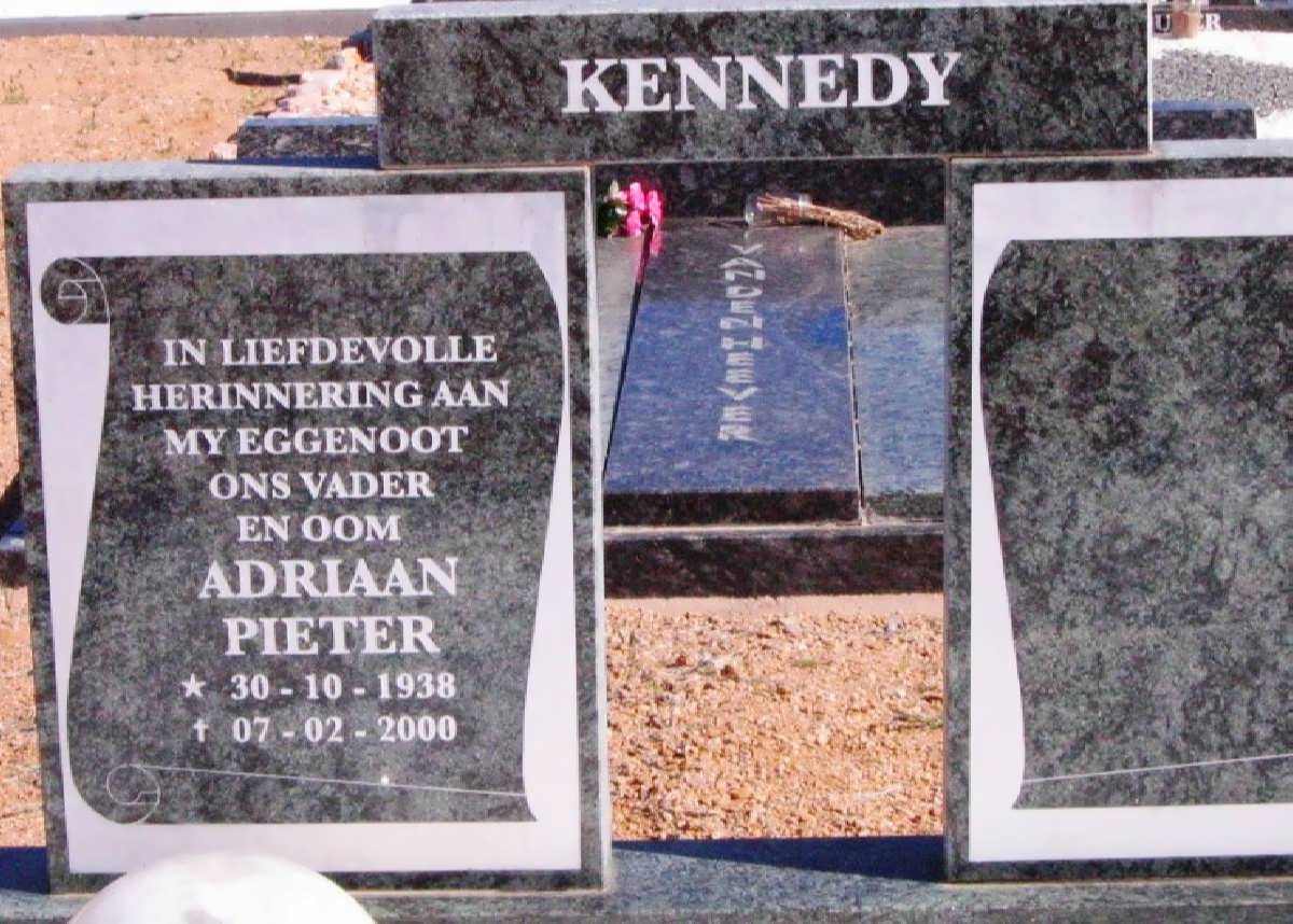 KENNEDY Adriaan Pieter 1938-2000
