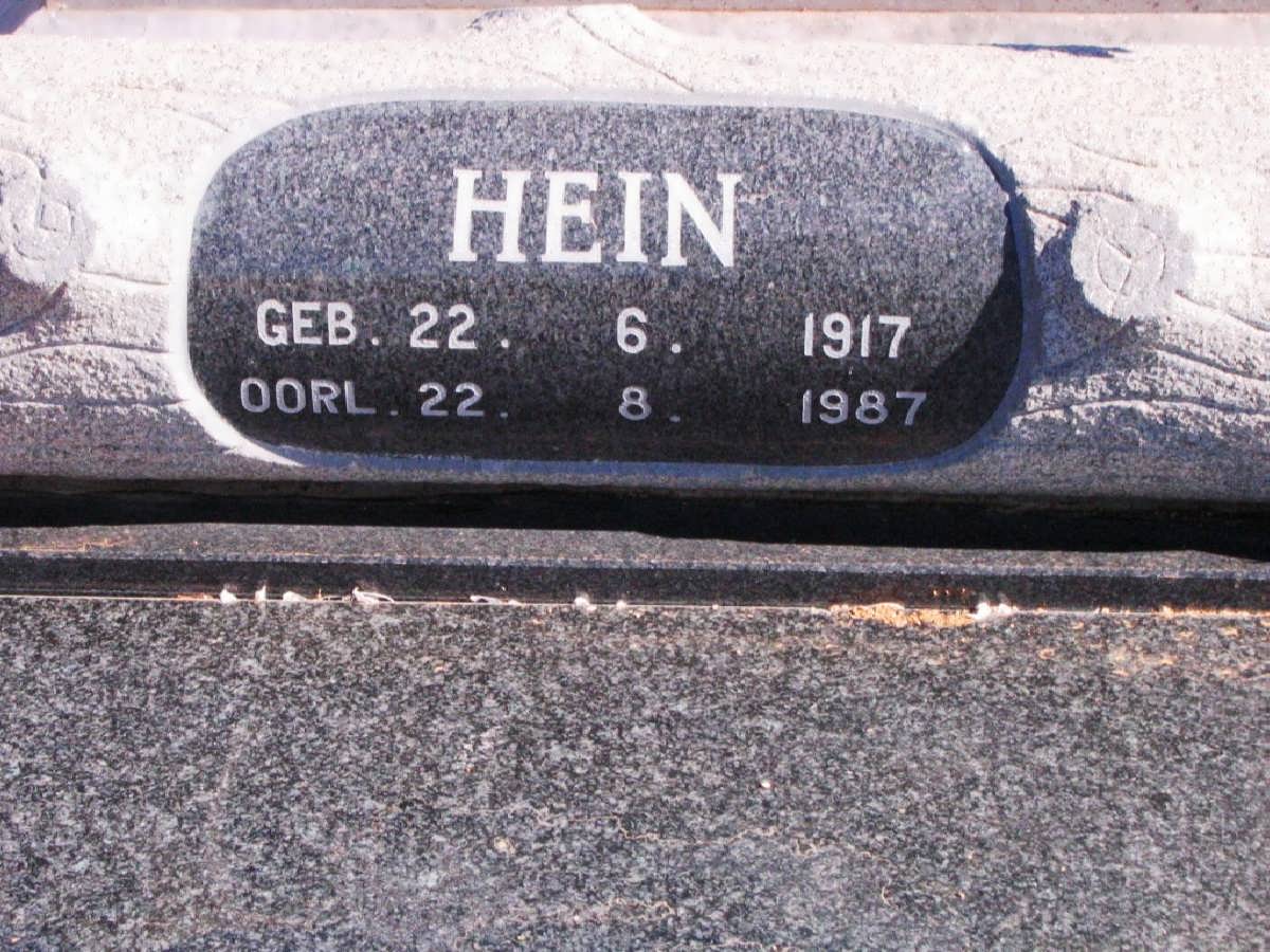 LINTVELT Hein 1917-1987