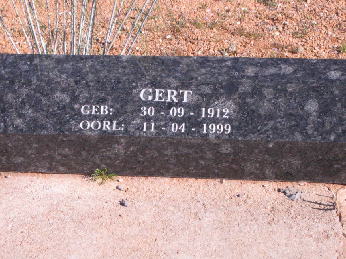 MAASS Gert 1912-1999