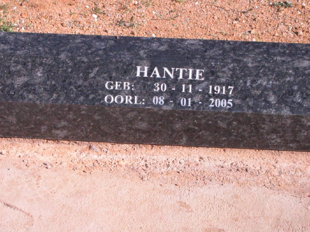 MAASS Hantie 1917-2005