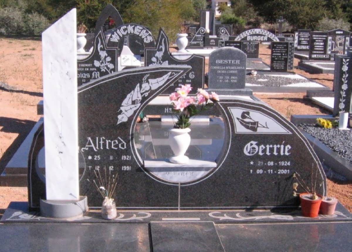 MILLER Alfred 1921-1991 &amp; Gerrie 1924-2001