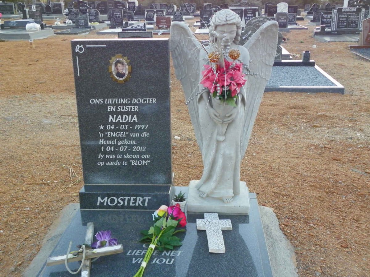 MOSTERT Nadia 1997-2012