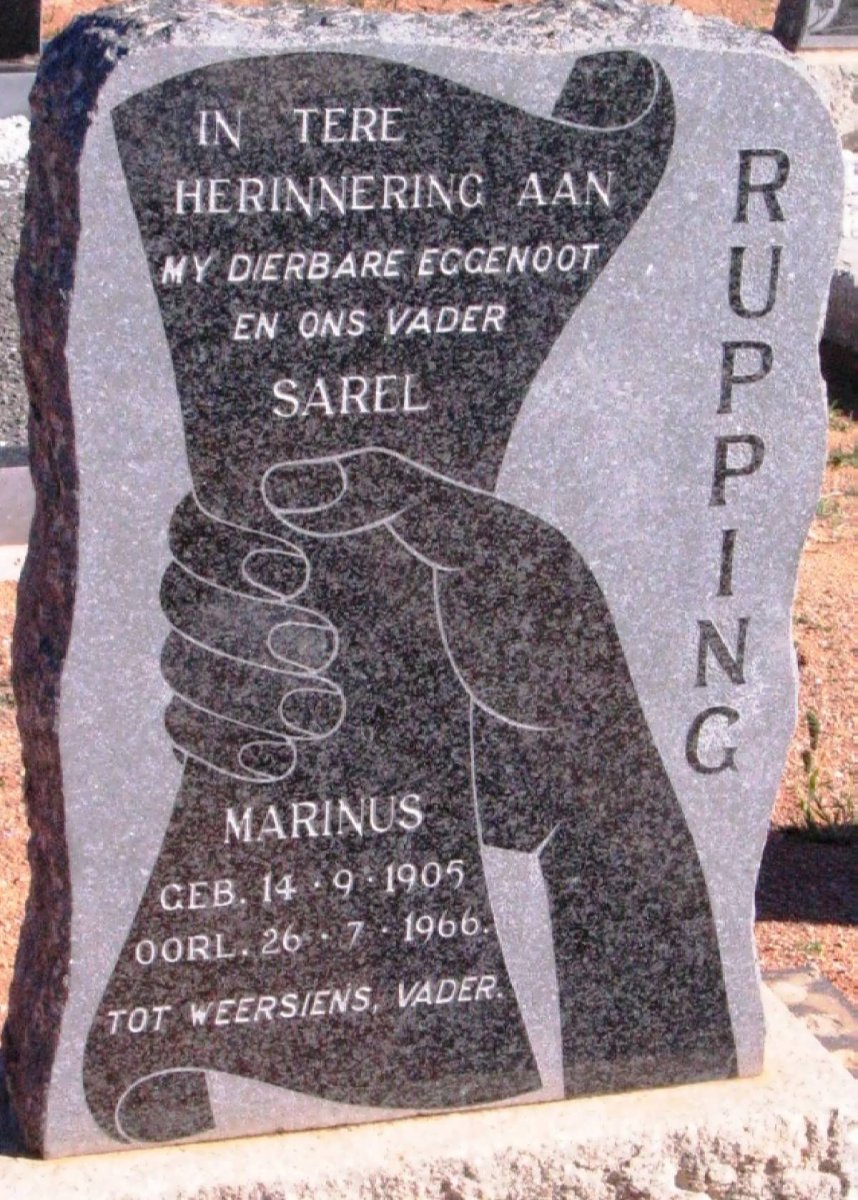 RUPPING Sarel Marinus 1905-1966