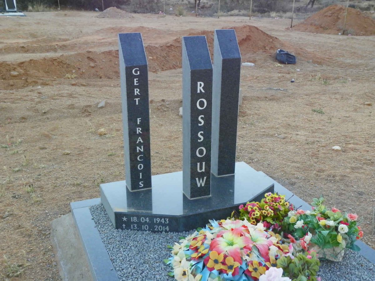 ROSSOUW Gert Francois 1943-2014