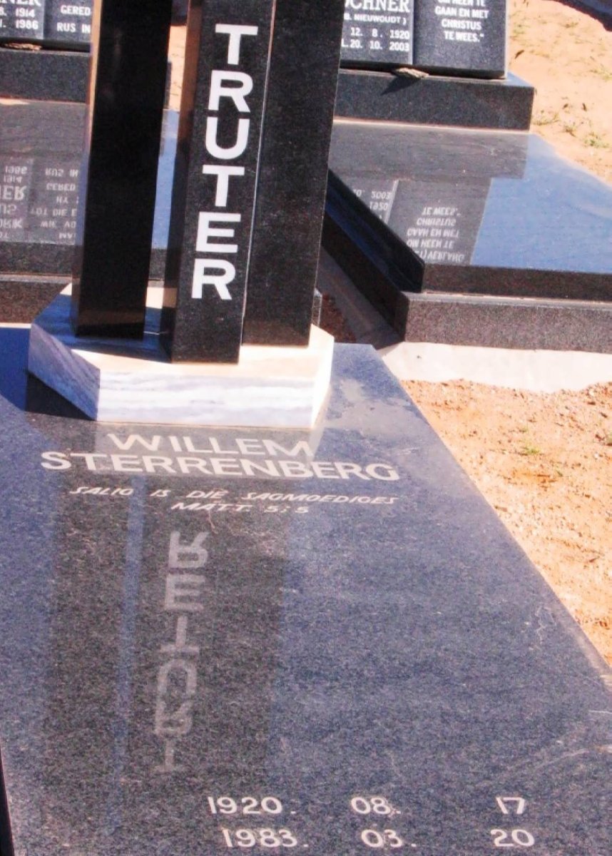 TRUTER Willem Sterrenberg 1920-1983