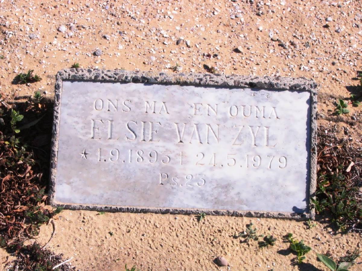 ZYL Elsie, van 1895-1979