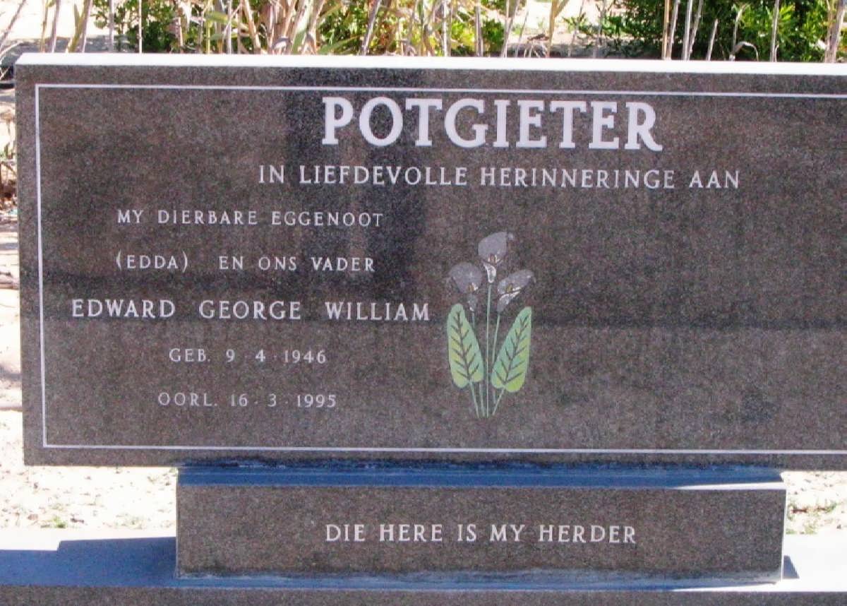 POTGIETER Edward George William 1946-1995