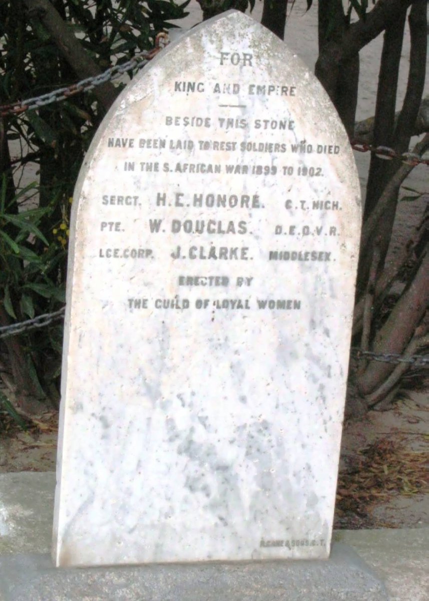 HONORE H.E. :: DOUGLAS W. :: CLARKE J.