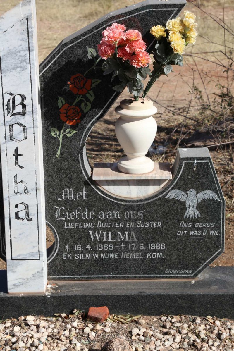 BOTHA Wilma 1969-1988