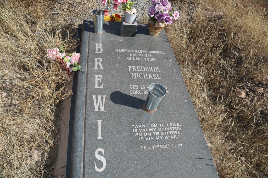 BREWIS Frederik Michael 1935-2010