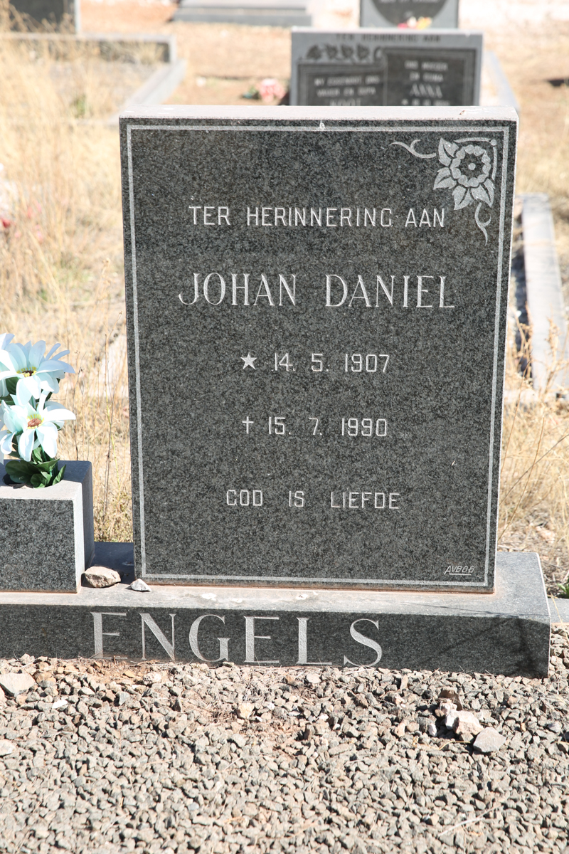 ENGELS Johan Daniel 1907-1990