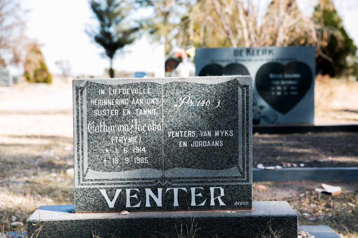 VENTER Catharina Jacoba nee VENTER 1914-1985