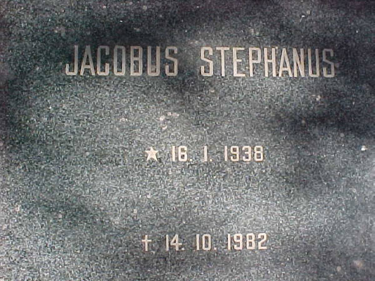 PLOOY Jacobus Stephanus, du 1938-1982