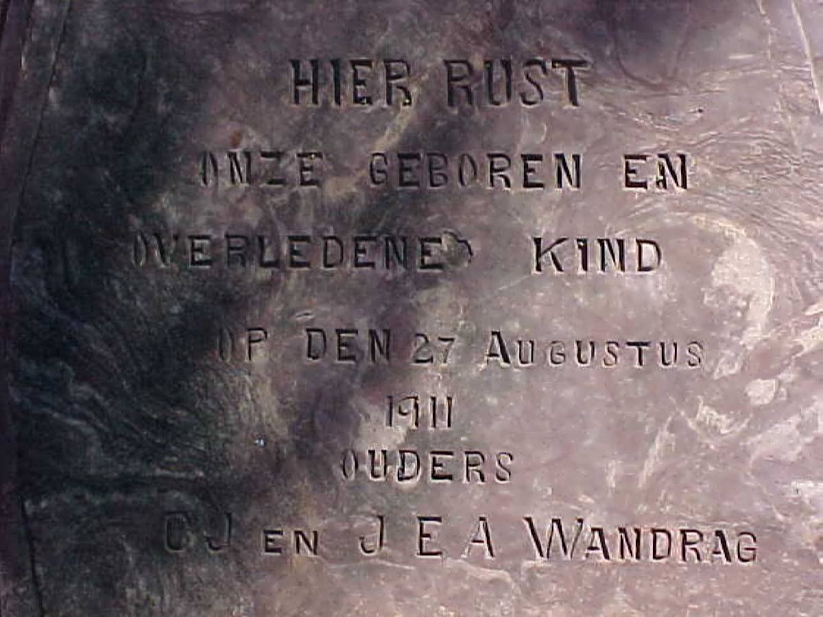 WANDRAG Baba 1911-1911