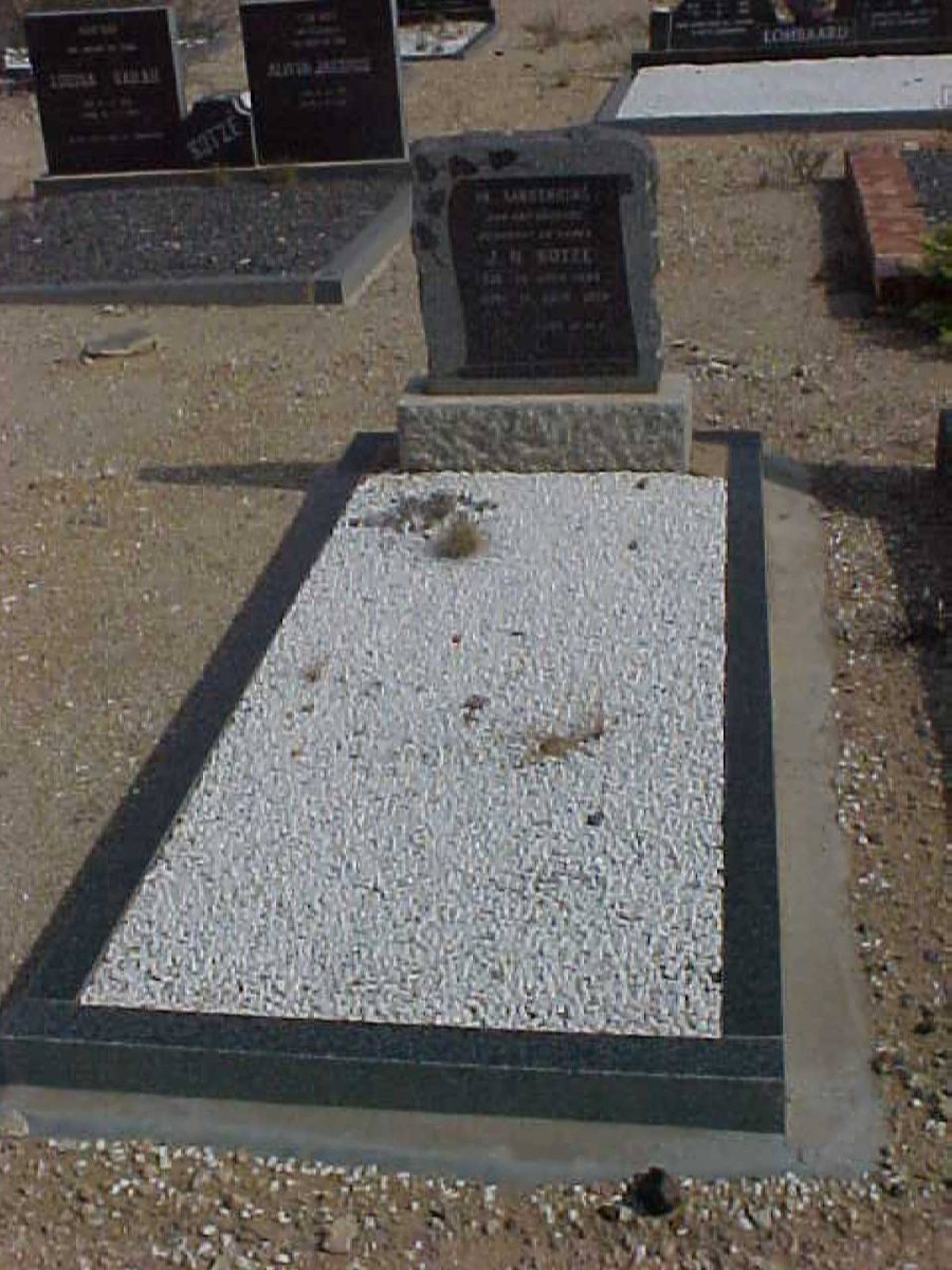 KOTZE J.H. 1889-1939
