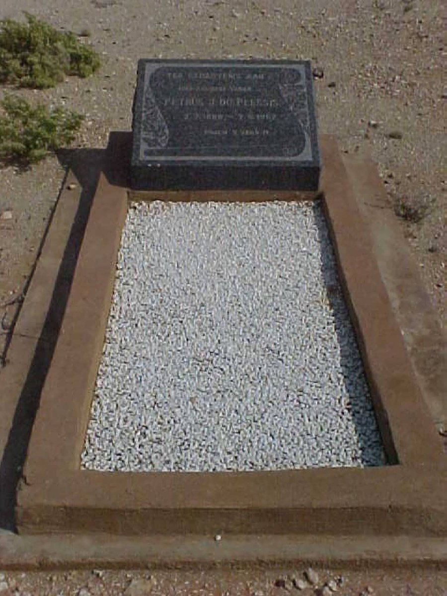 PLESSIS Petrus J., du 1886-1957 