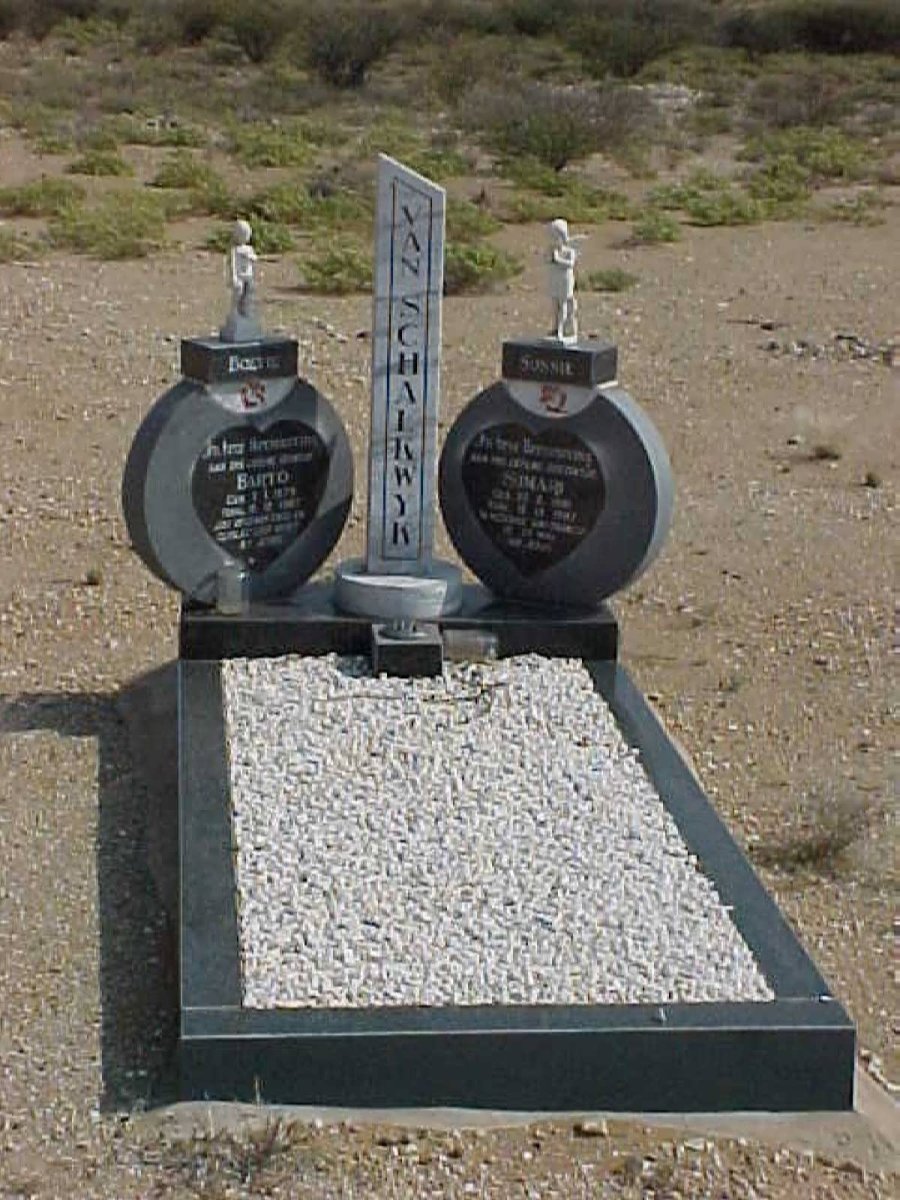 SCHALKWYK Barto, van 1979-1987 :: SCHALKWYK Sumari, van 1981-1987