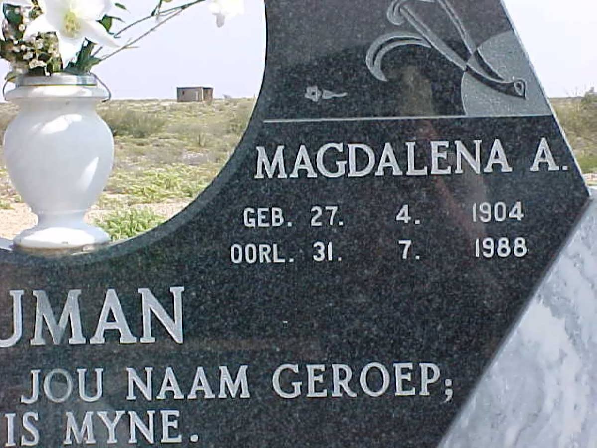 HUMAN Magdalena 1904-1988