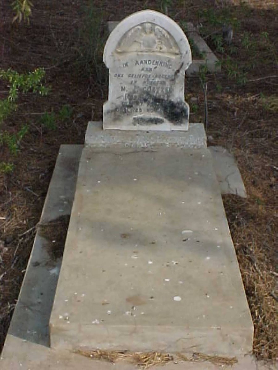 COETZEE M.J. nee MARITZ 1911-1934