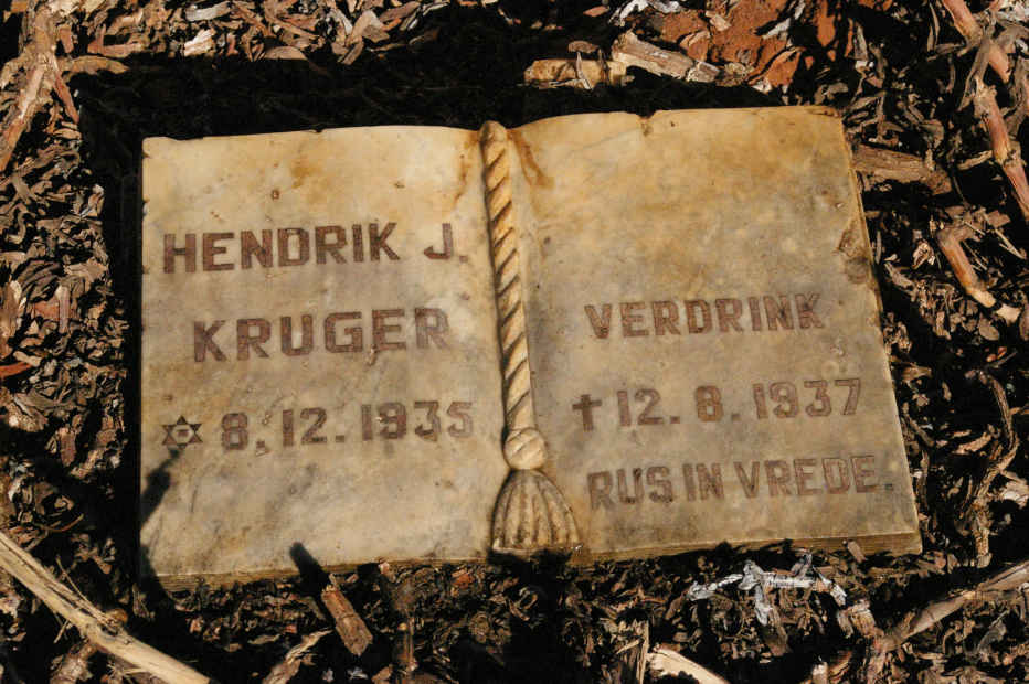 KRUGER Hendrik J. 1935-1937