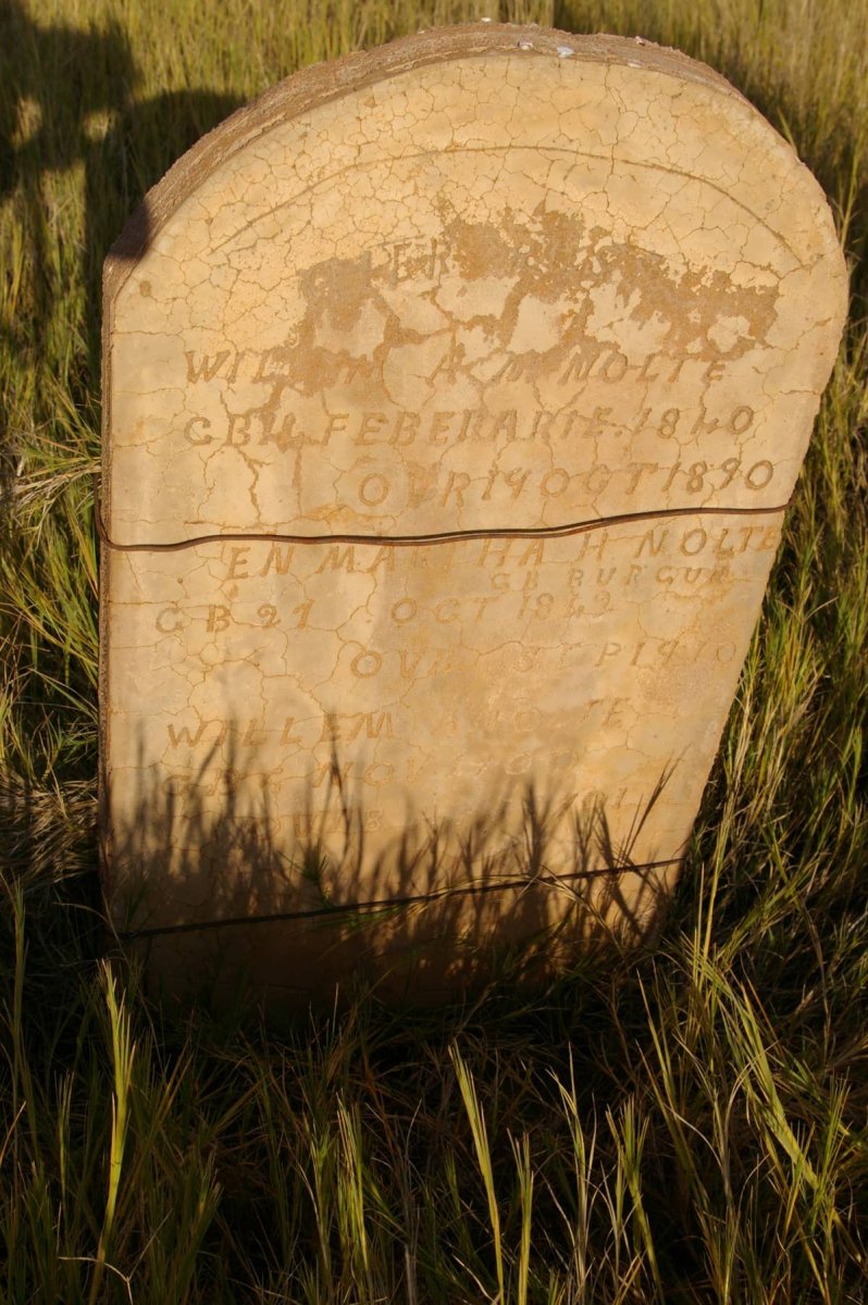 NOLTE Willem A.M. 1840-1890 &amp; Martha H. BURGER 1842-1910 :: NOLTE Willem