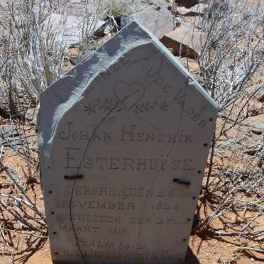 ESTERHUYSE Johan Hendrik 1846-1918
