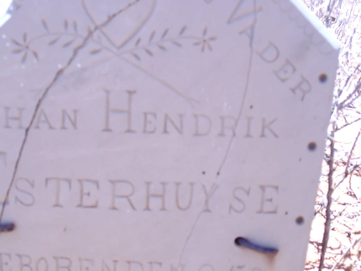 ESTERHUYSE Johan Hendrik 1846-1918