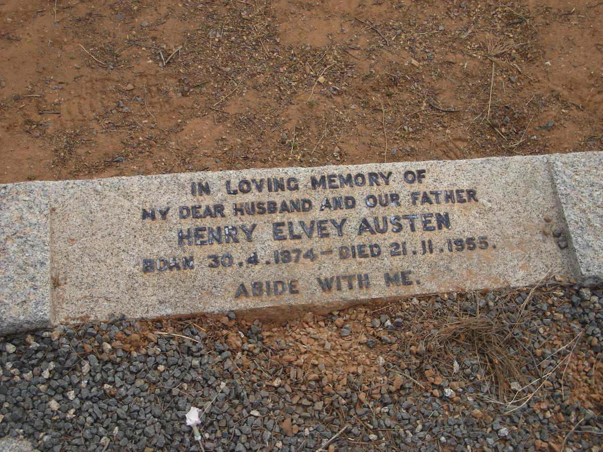 AUSTEN Henry Elvey 1874-1955