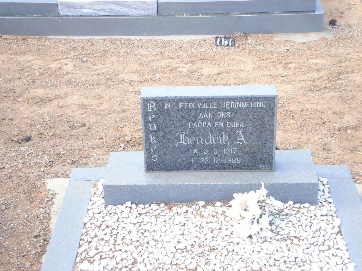 BEUKES Hendrik A. 1917-1989