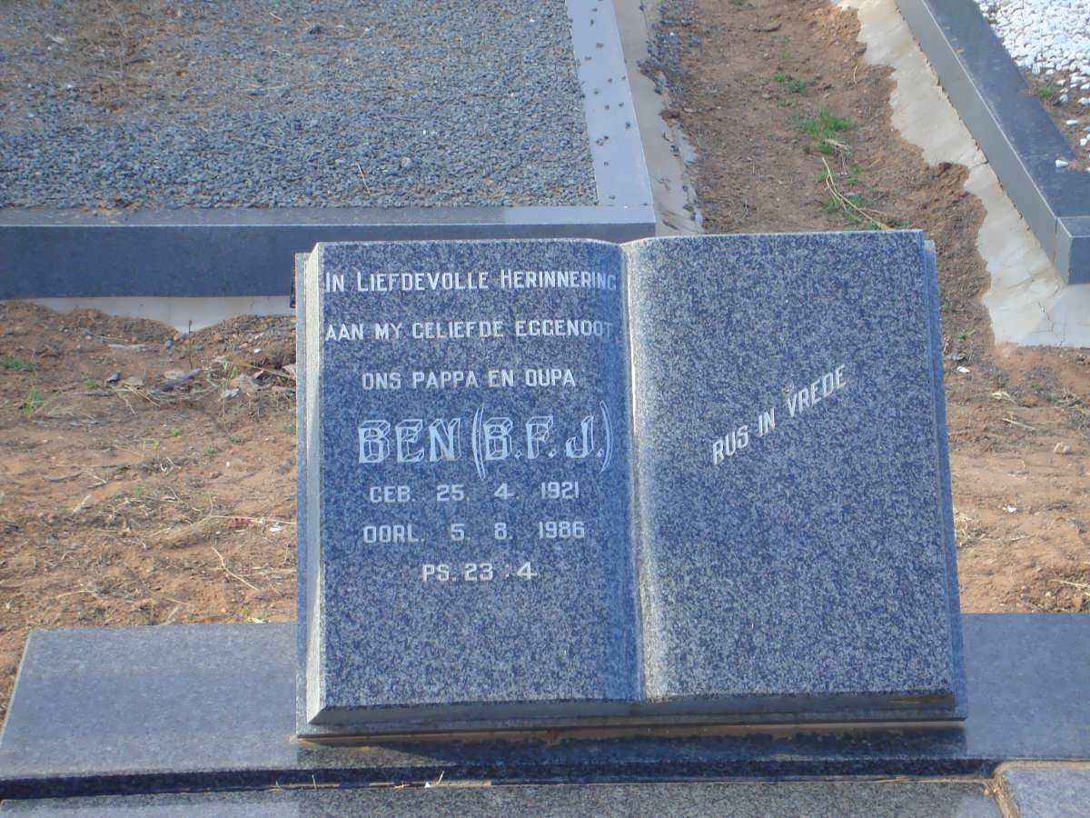 BEUKES B.F.J. 1921-1986