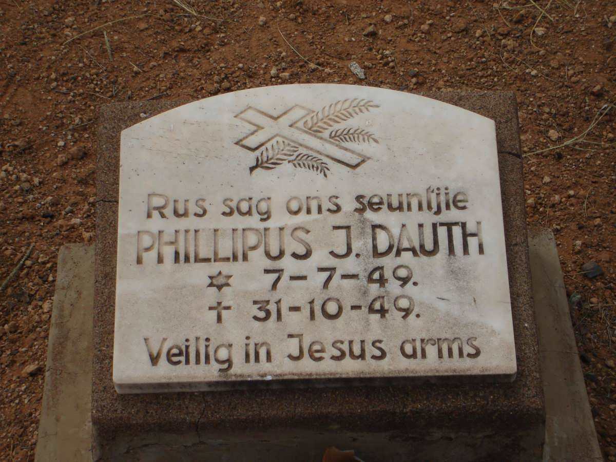 DAUTH Phillipus J. 1949-1949