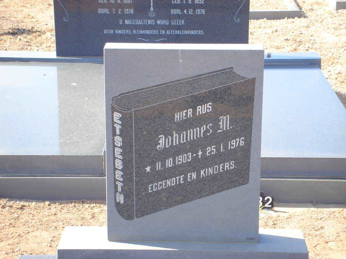 ETSEBETH Johannes M. 1903-1976