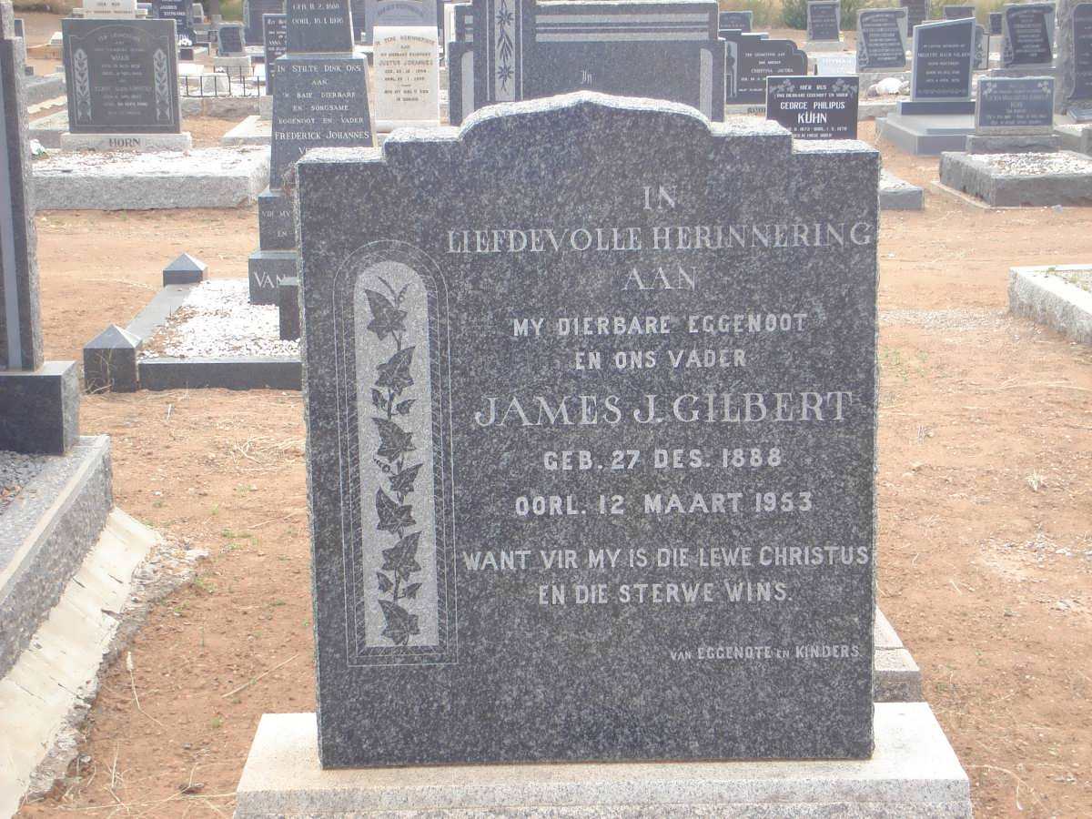 GILBERT James J. 1888-1953