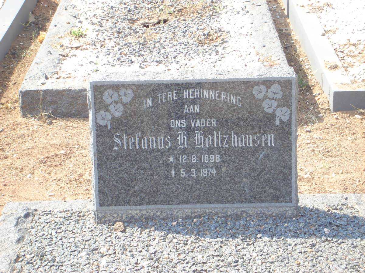 HOLTZHAUSEN Stefanus H. 1898-1974