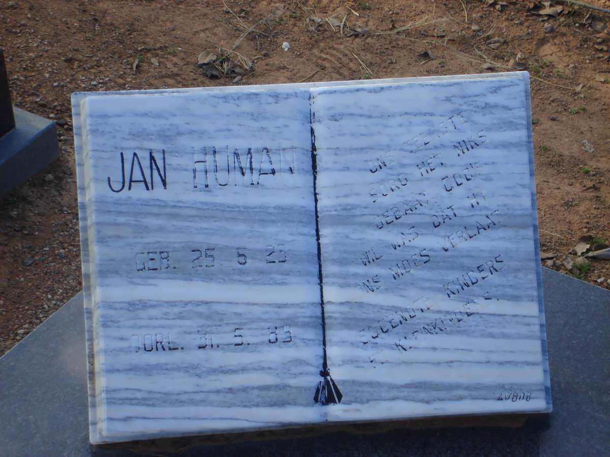 HUMAN Jan 1925-1989