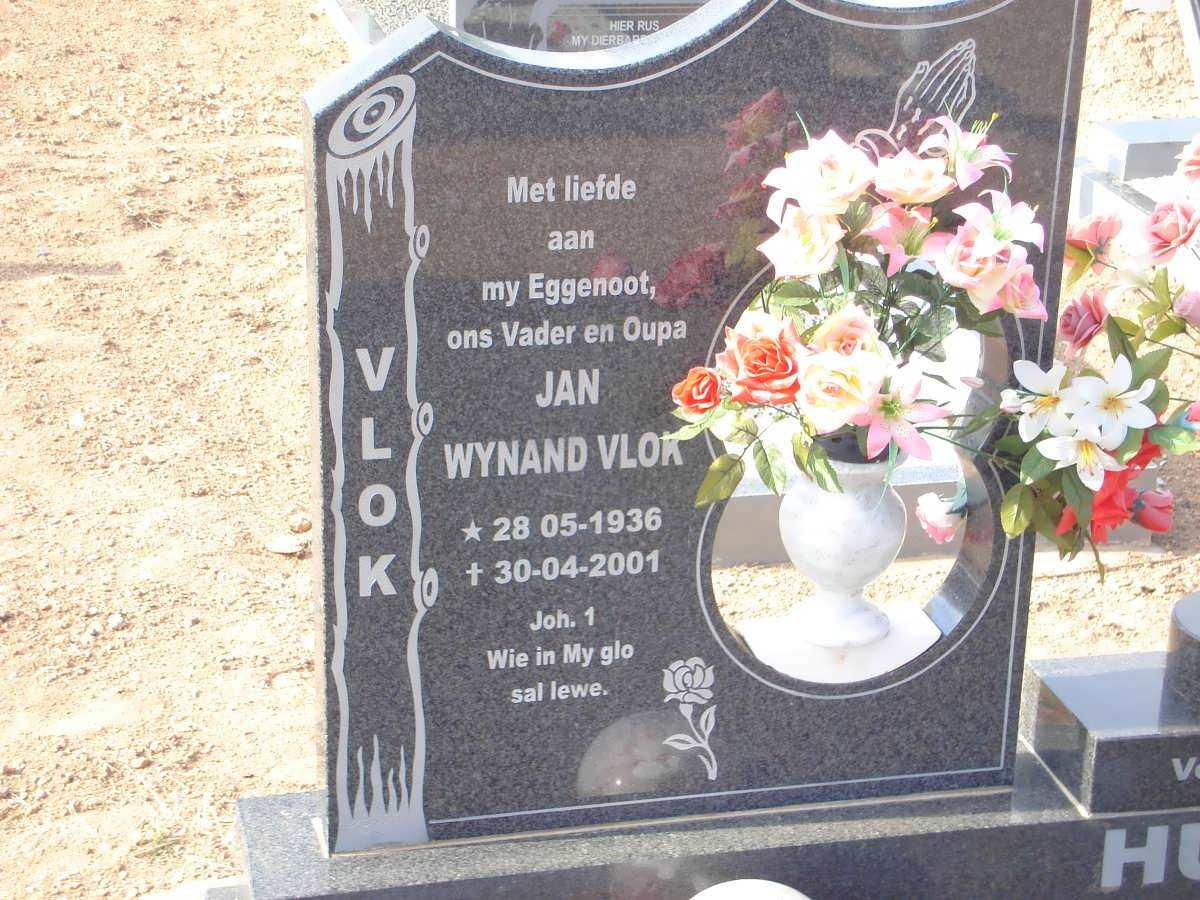 HUMAN Jan Wynand Vlok 1936-2001