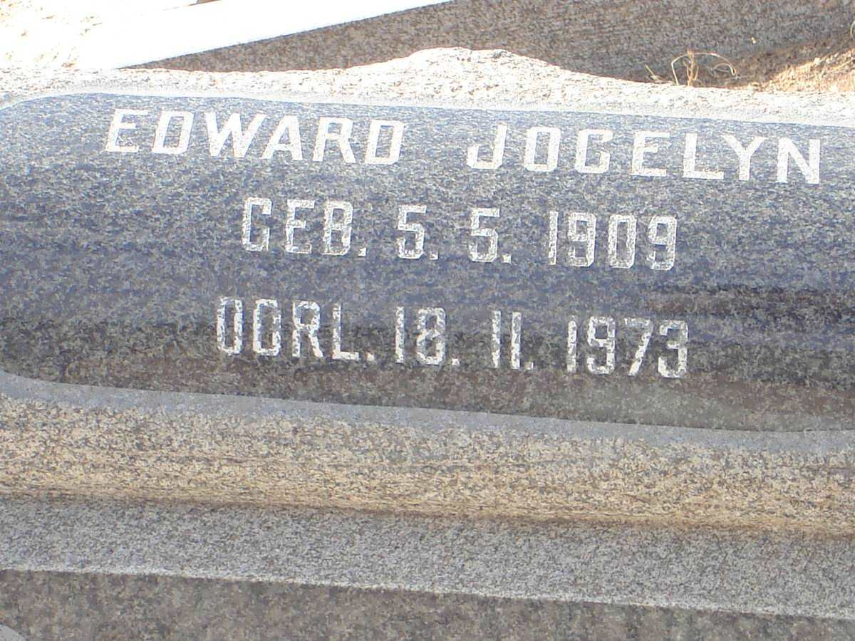 IMMELMAN Edward Jocelyn 1909-1973